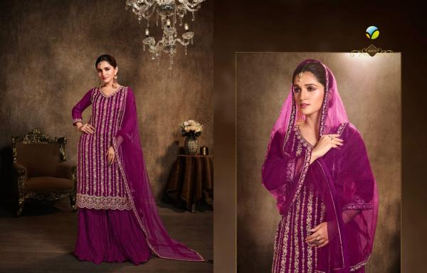 Vinay Tumbaa Raas Georgette Ready Made Party Wear Suits Collection